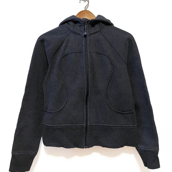 Lululemon Scuba Grey Zipper Hoodie - Picture 1 of 6